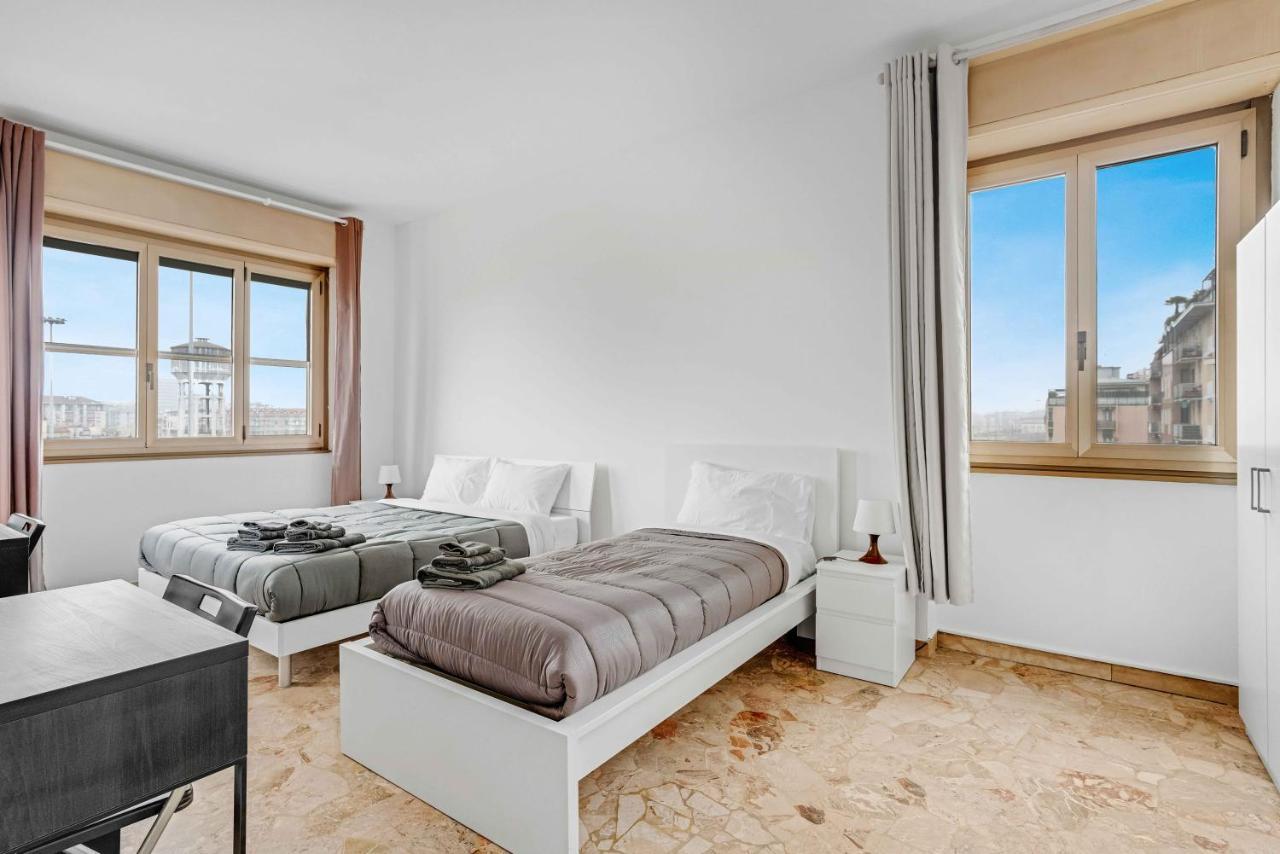 Cav9 - Large Apartment With Panoramic View - Milán Exterior foto